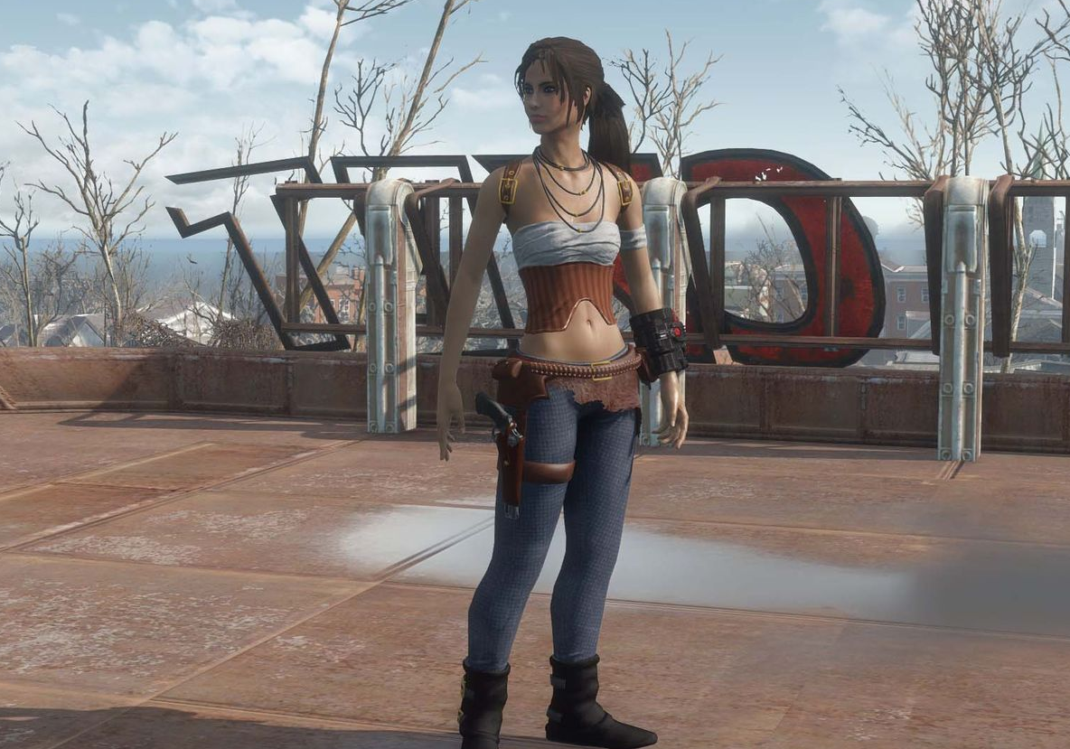 Fallout 4 clothes replacer фото 112